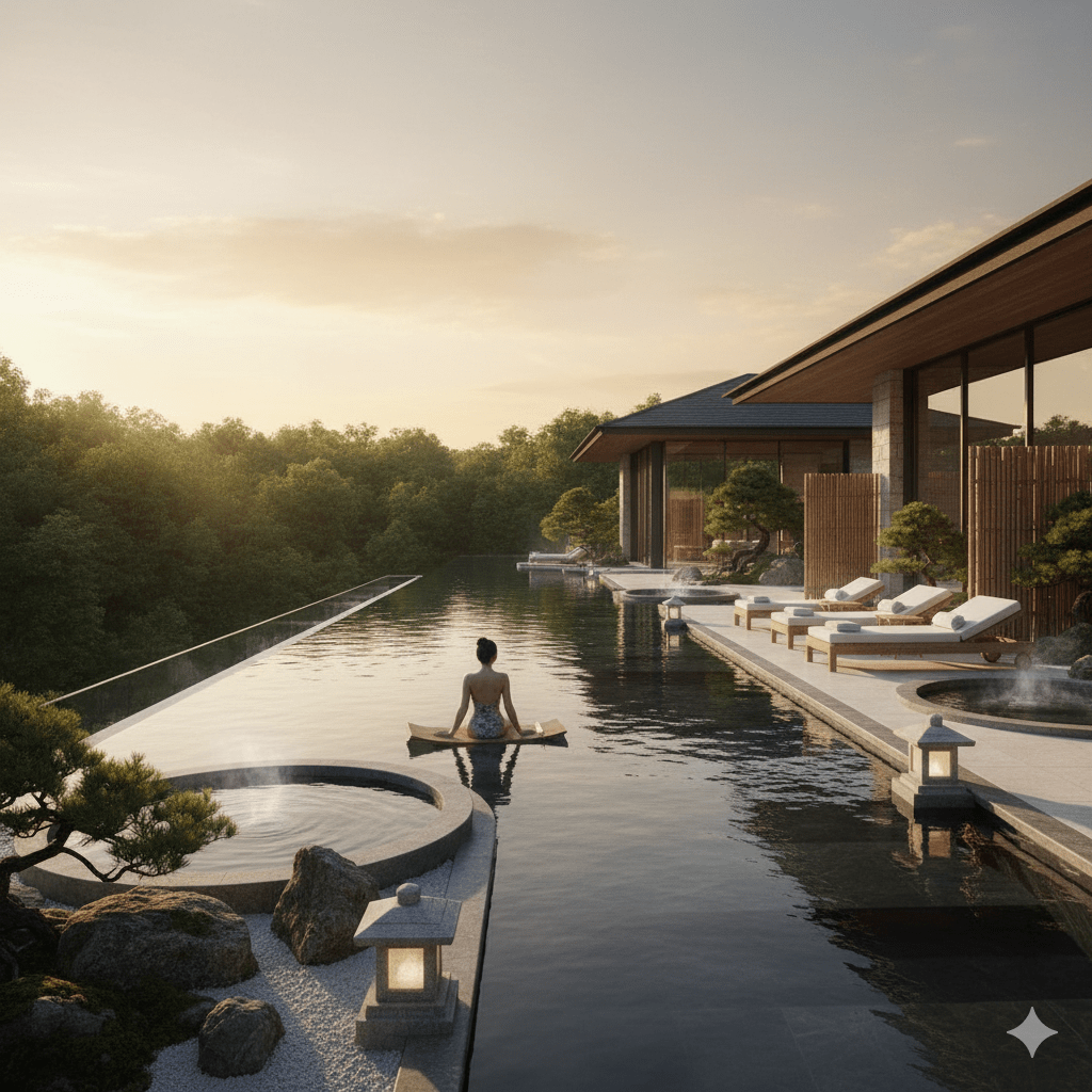 Infinity Swimming Pool at Manyata Ekamoi